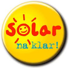 Button: »Solar – na klar!«.